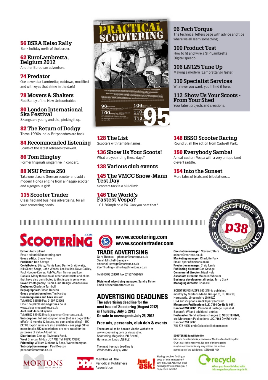 Scootering Preview Pages