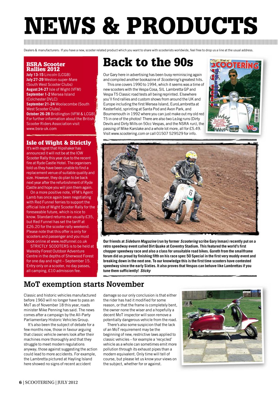 Scootering Preview Pages