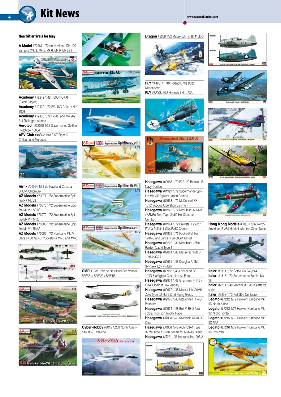 Model Aircraft Preview Pages