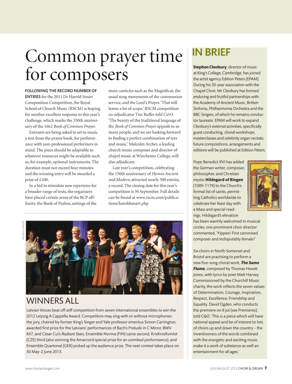 Choir & Organ Preview Pages