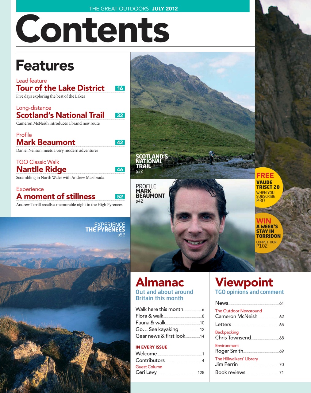 TGO - The Great Outdoors Magazine Preview Pages