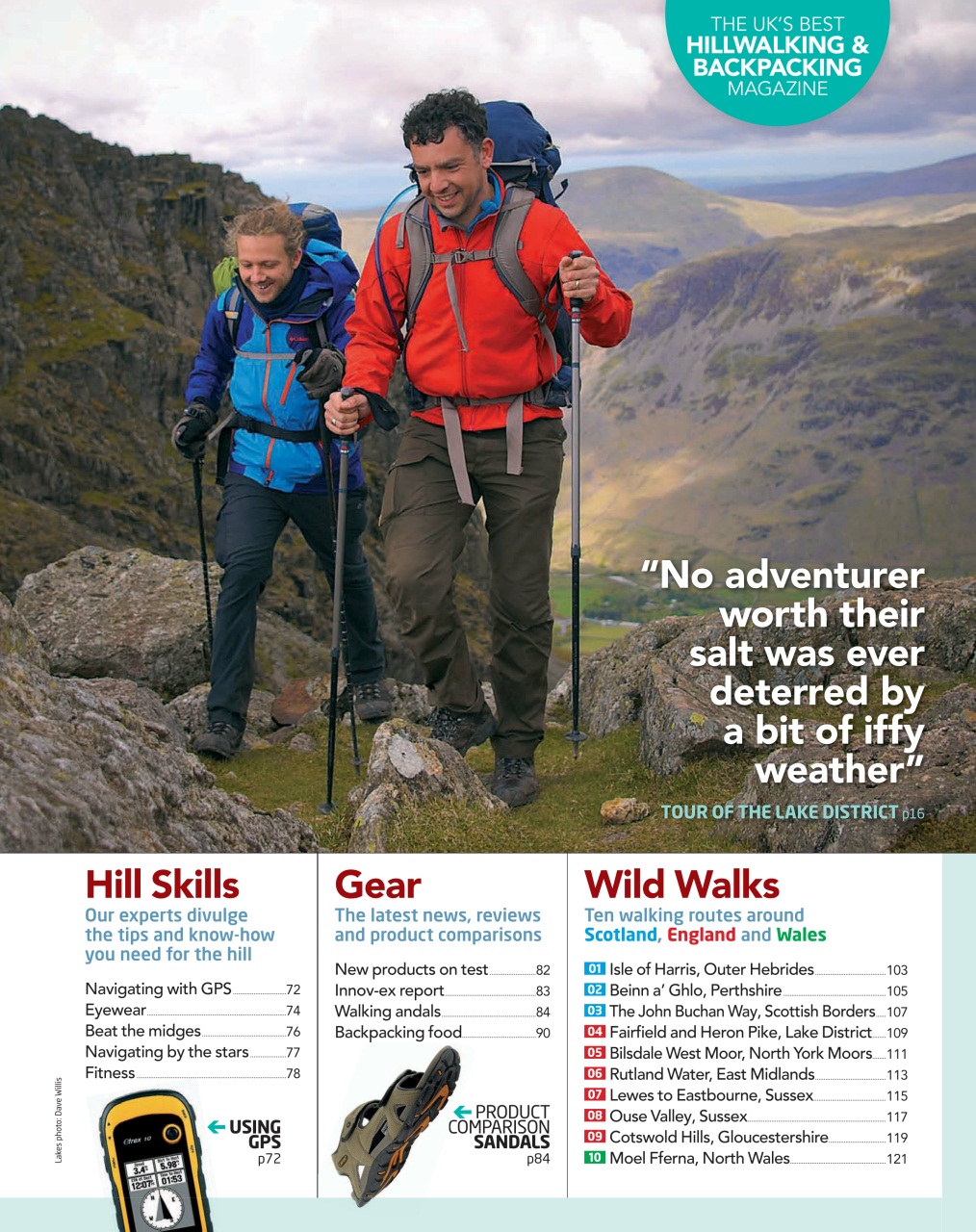 TGO - The Great Outdoors Magazine Preview Pages