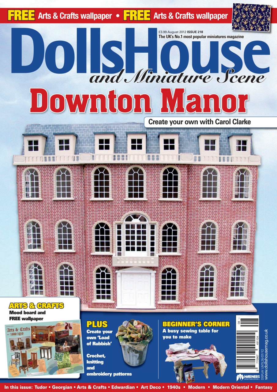 Dolls House and Miniature Scene Preview Pages