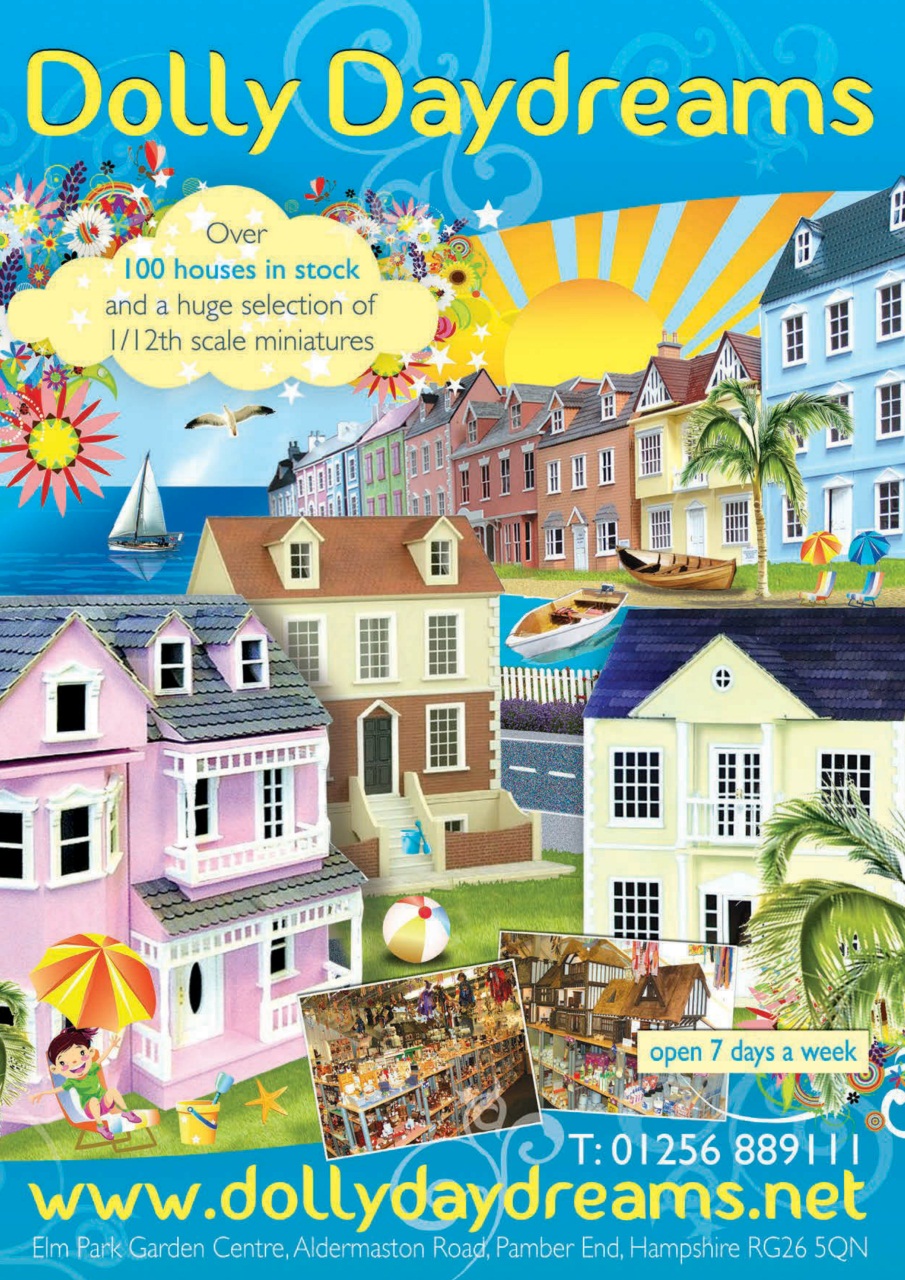 Dolls House and Miniature Scene Preview Pages