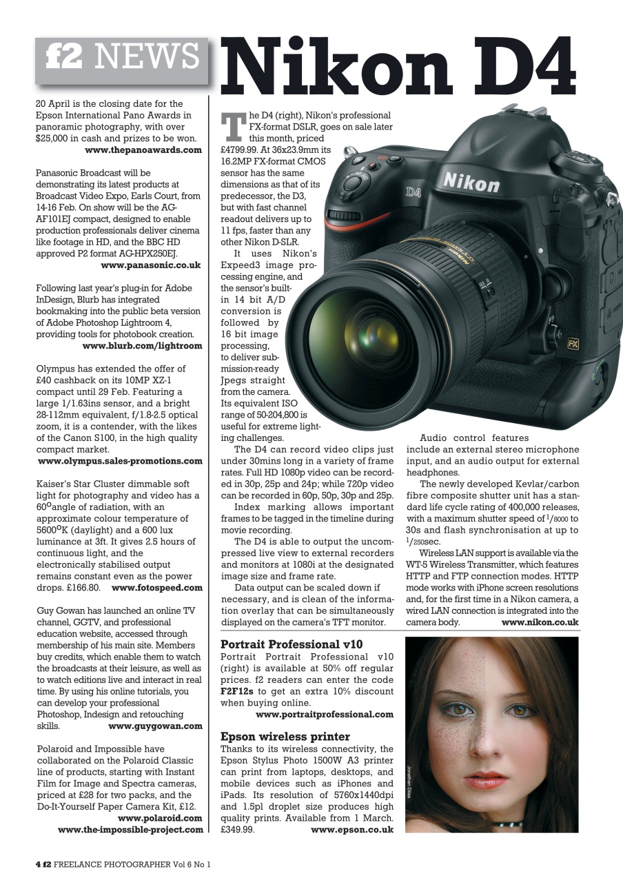 f2 Cameracraft Preview Pages