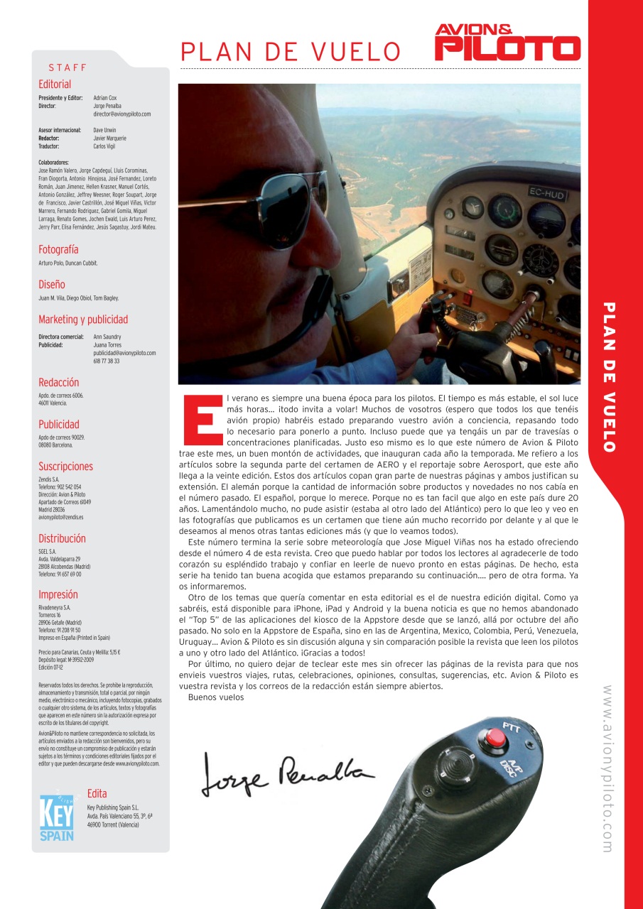 Revista Avion & Piloto Preview Pages