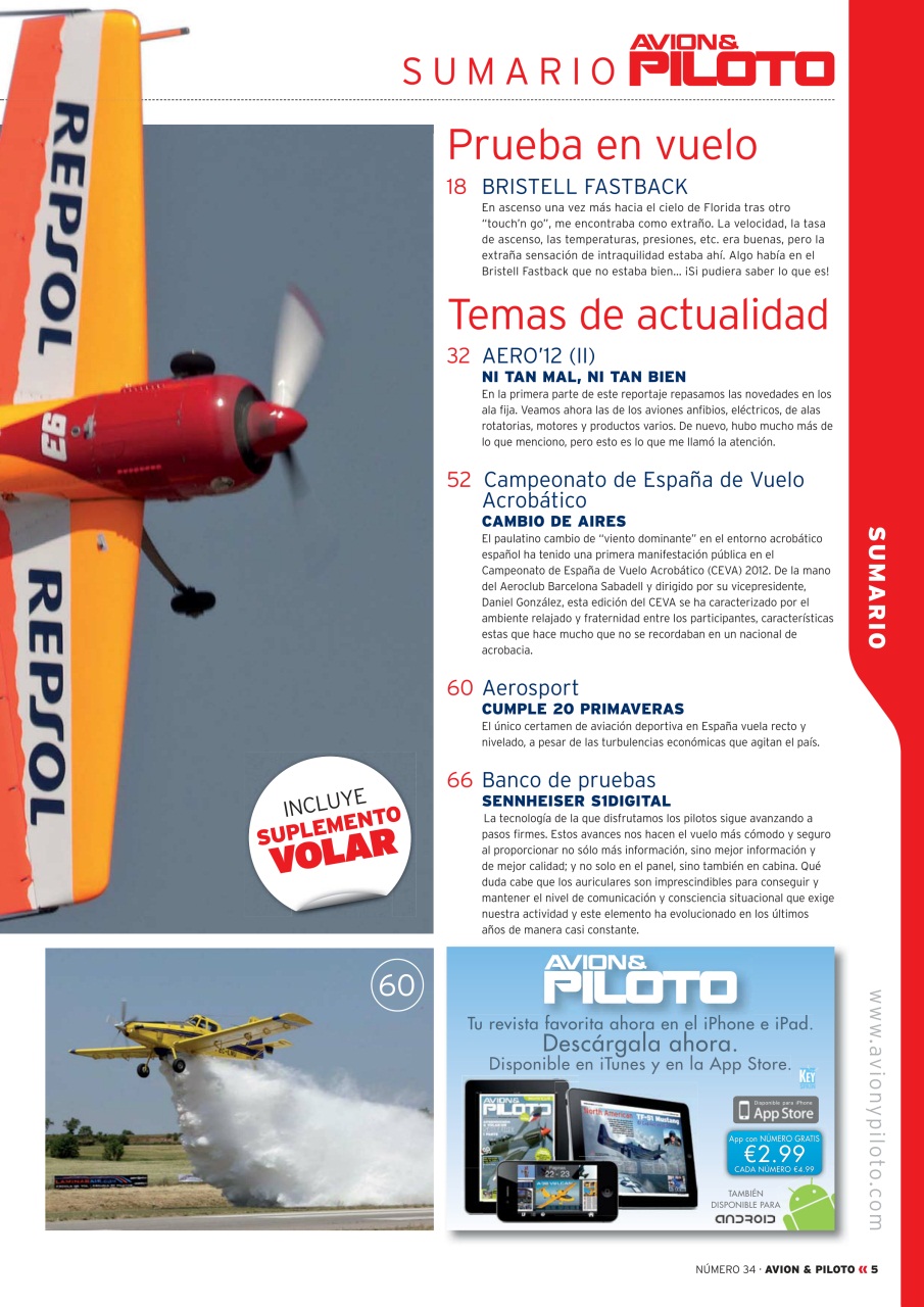 Revista Avion & Piloto Preview Pages