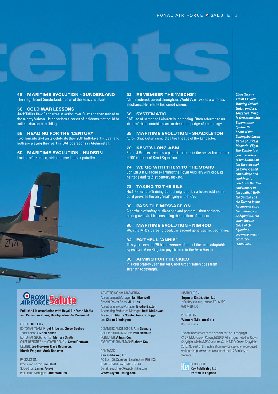 RAF Salute 2 Preview Pages
