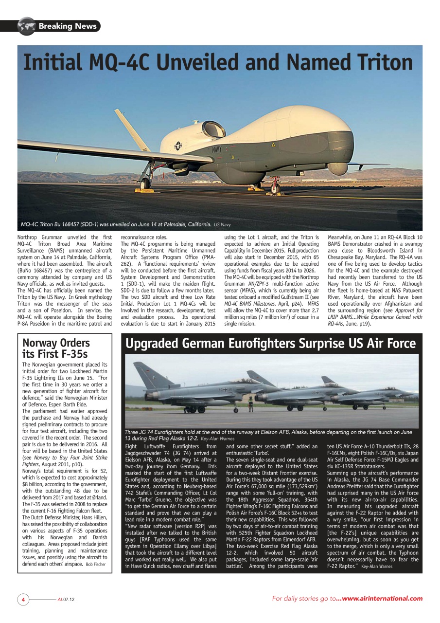 AIR International Preview Pages