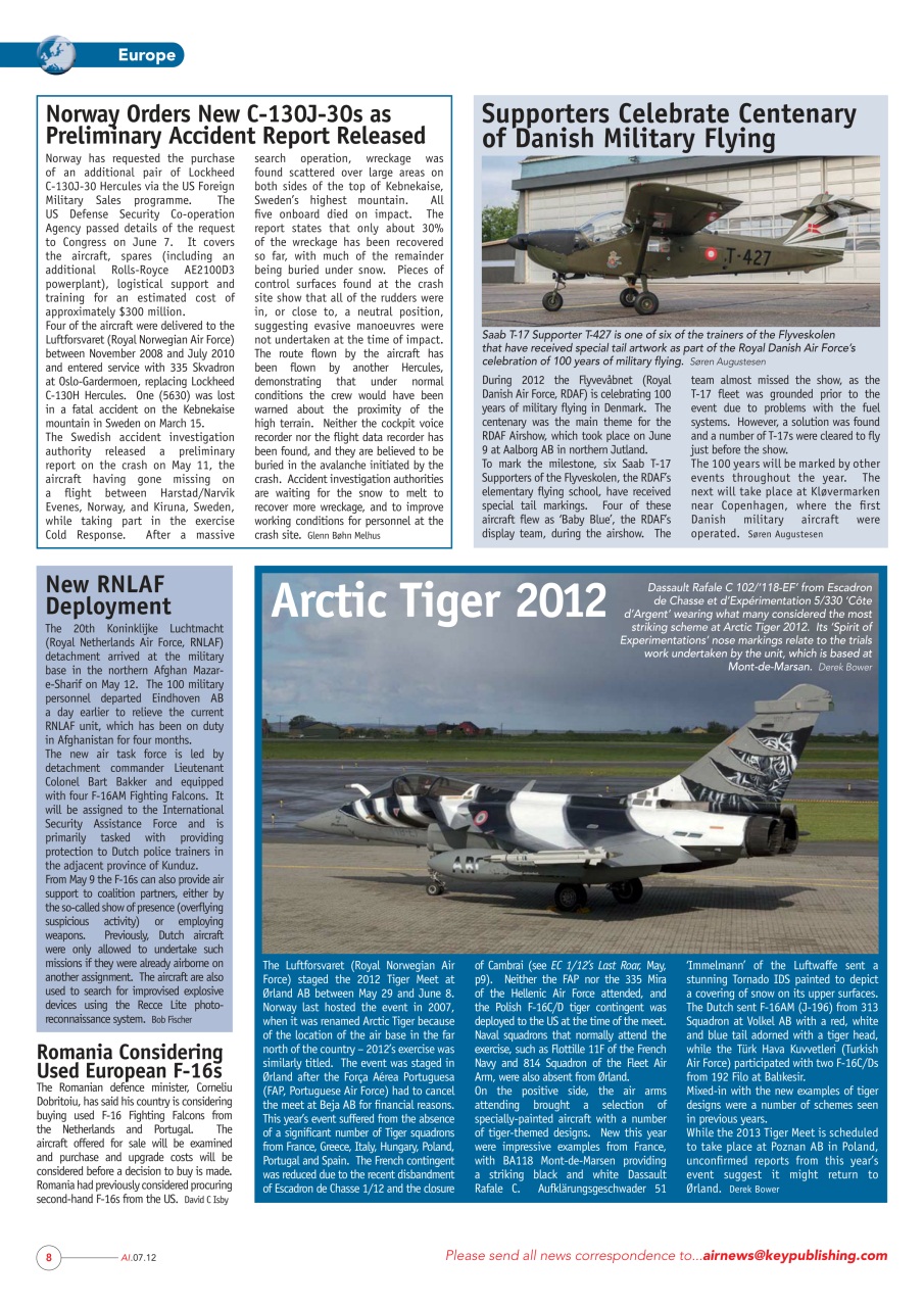 AIR International Preview Pages