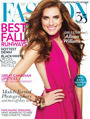 Fashion Magazine issue August 2012