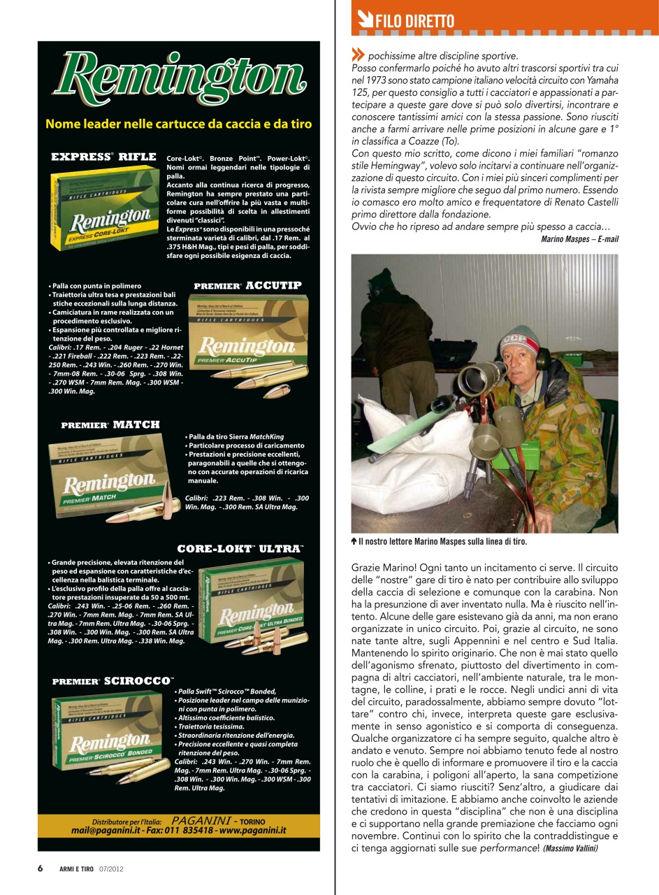 Armi E Tiro Preview Pages