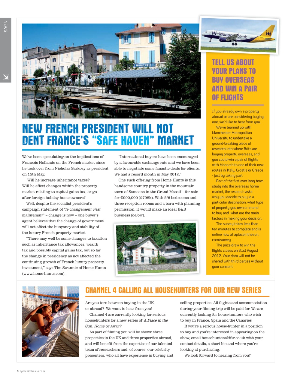 A Place in the Sun Magazine Preview Pages