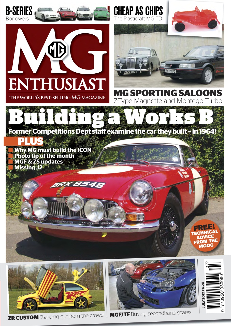 MG Enthusiast Preview Pages