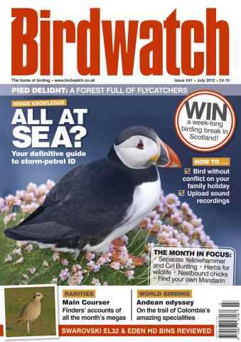 Birdwatch Magazine issue July 2012