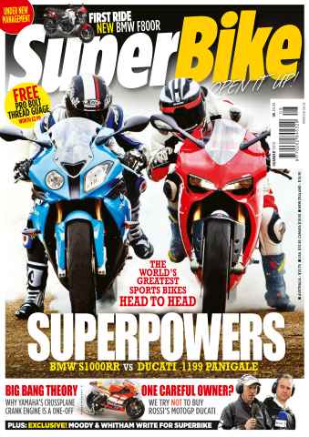 Superbike Magazine issue Summer 2012