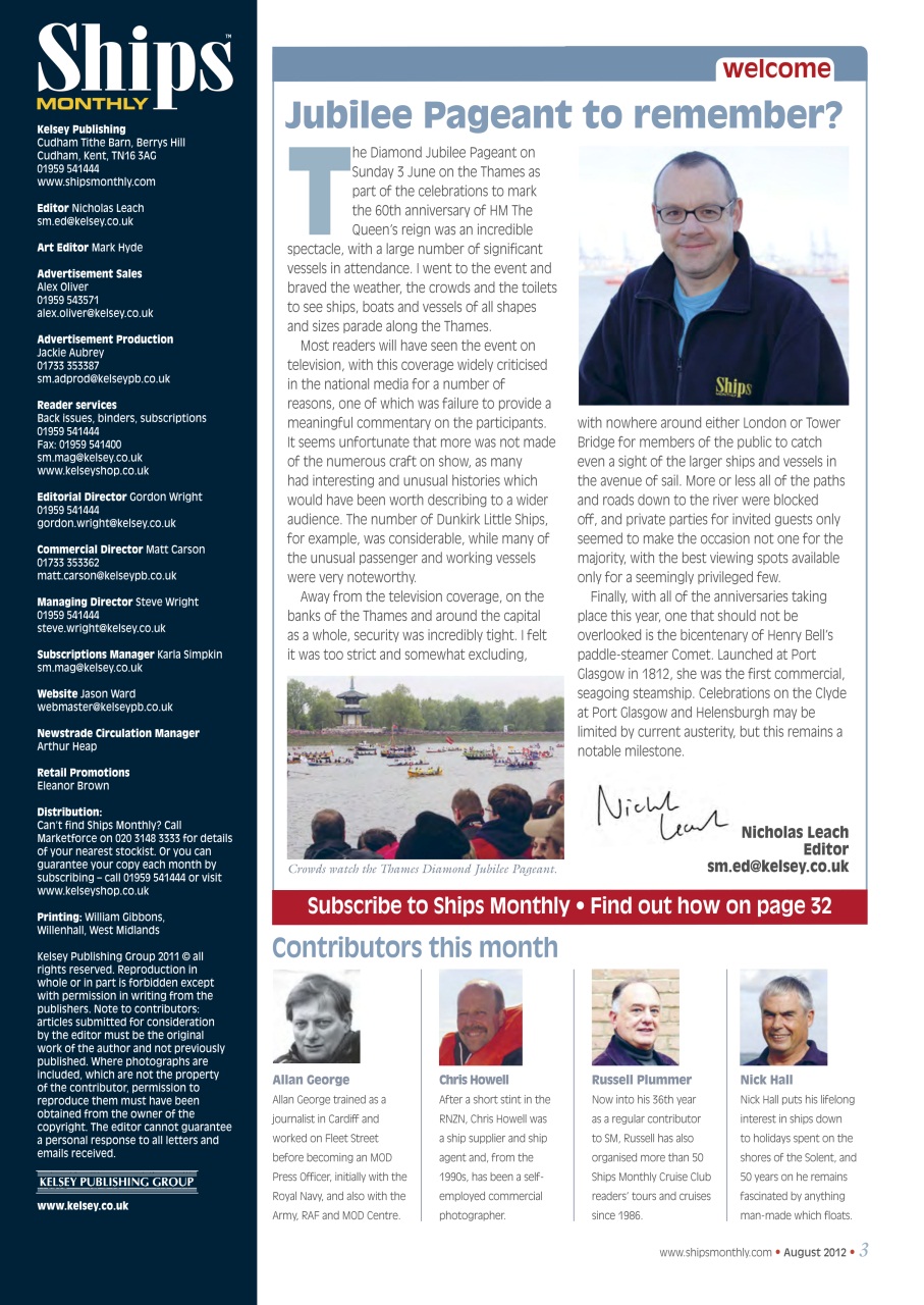 Ships Monthly Preview Pages