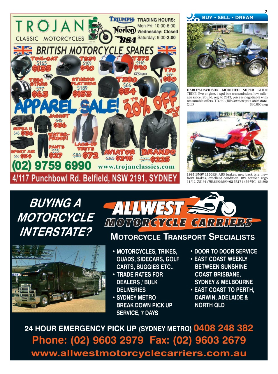 JUST BIKES Preview Pages