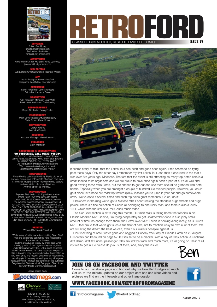 Retro Ford Preview Pages