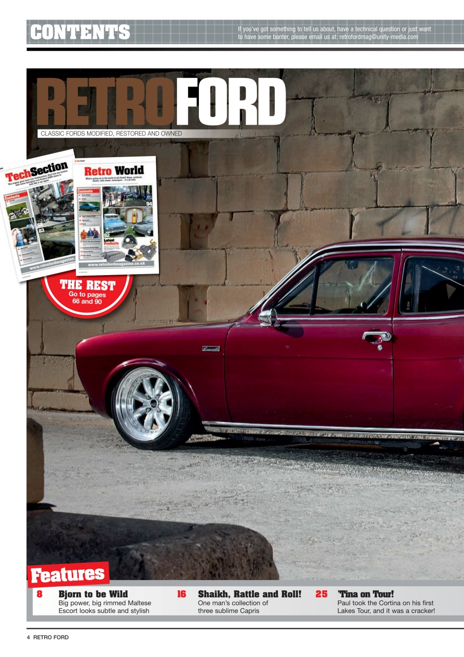 Retro Ford Preview Pages