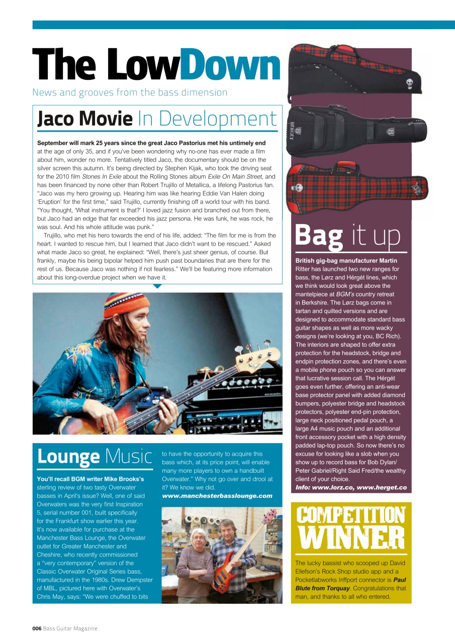 Bass Player UK Preview Pages