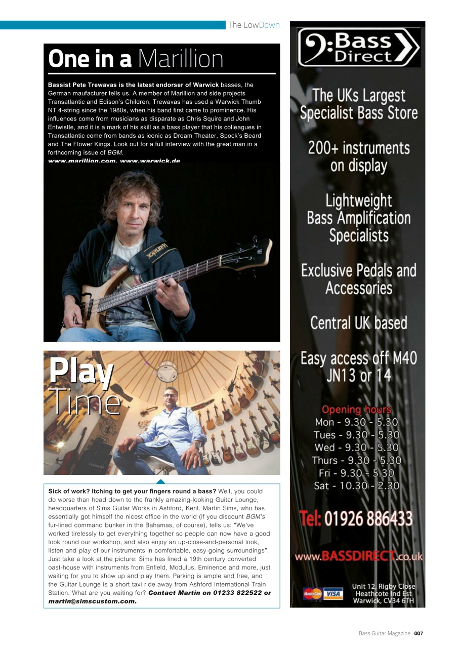 Bass Player UK Preview Pages