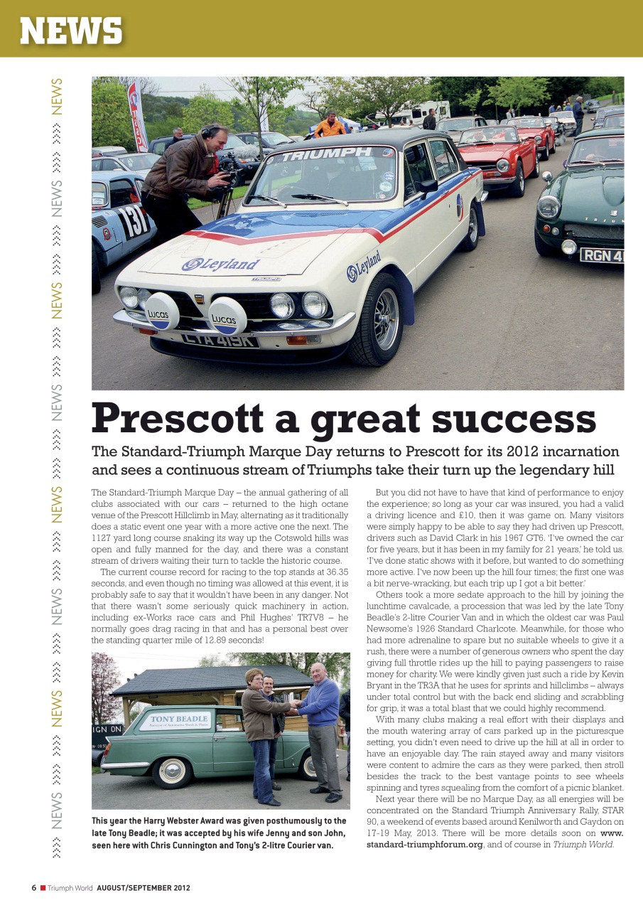 Triumph World Preview Pages