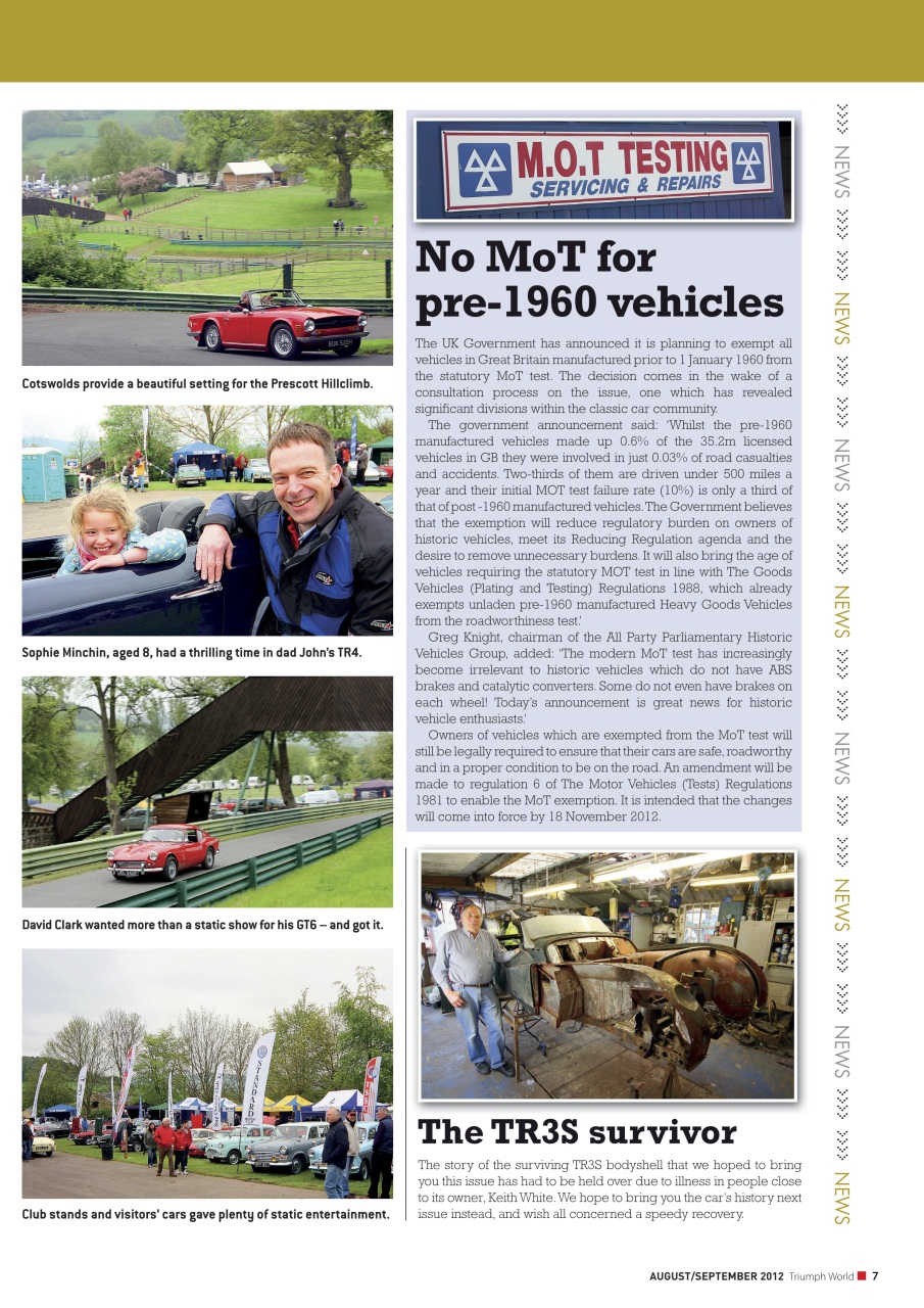 Triumph World Preview Pages