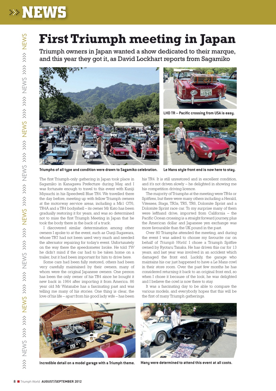 Triumph World Preview Pages