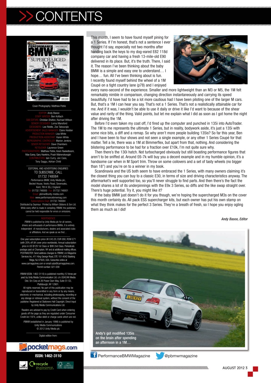 Performance BMW Preview Pages