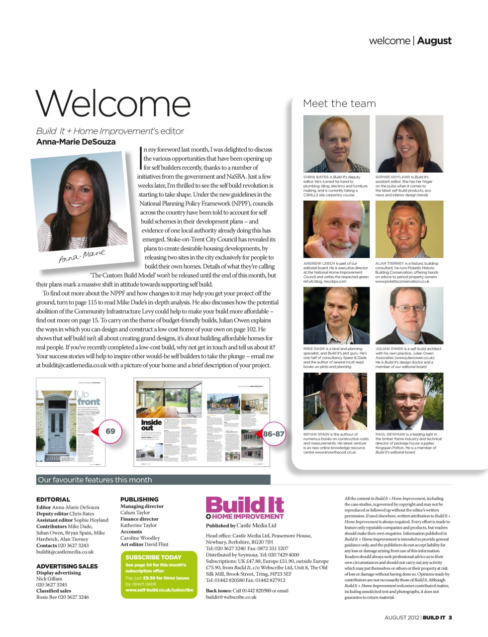 Build It Preview Pages