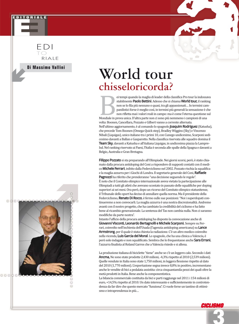 Ciclismo Preview Pages