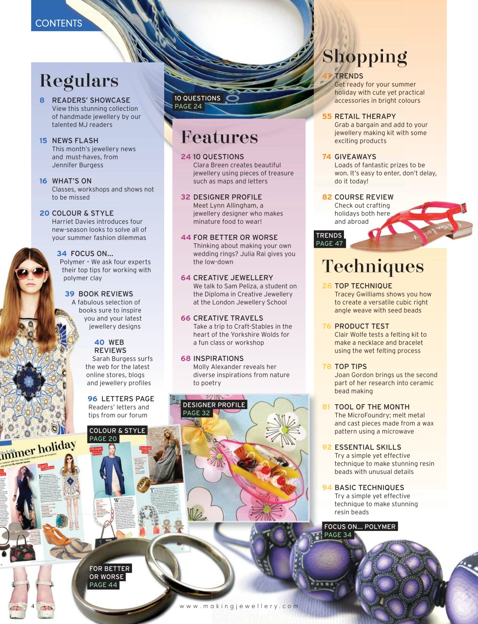 Making Jewellery Preview Pages