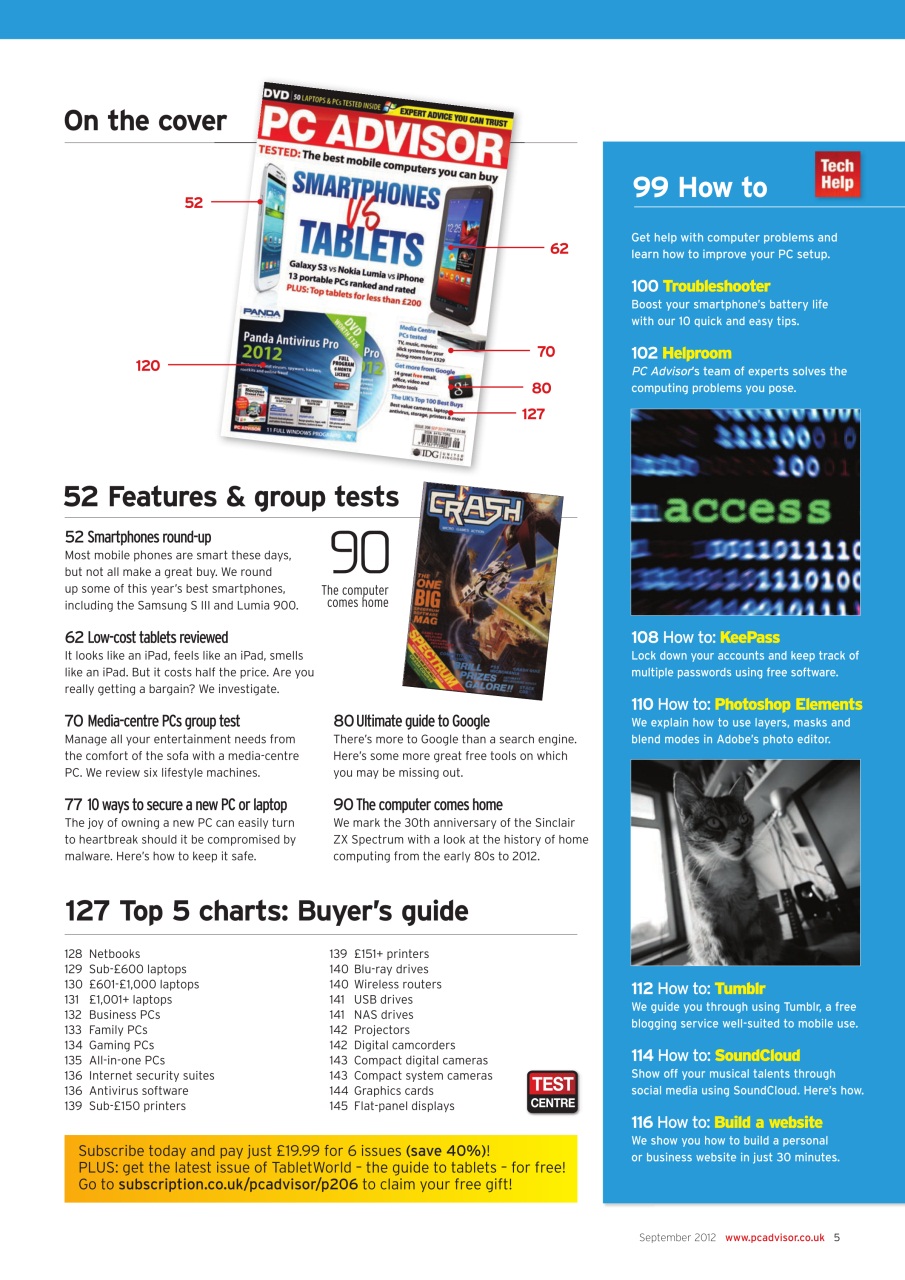 Tech Advisor Preview Pages