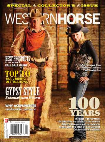 Western Horse Review issue July-August 2012