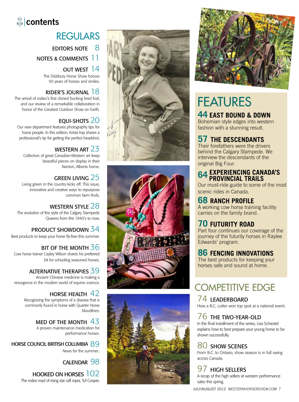 Western Horse Review Preview Pages