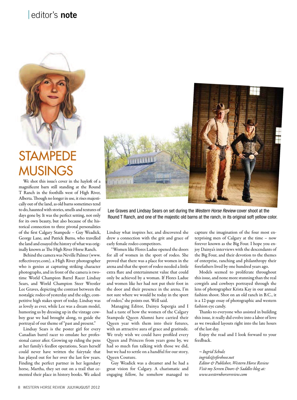 Western Horse Review Preview Pages