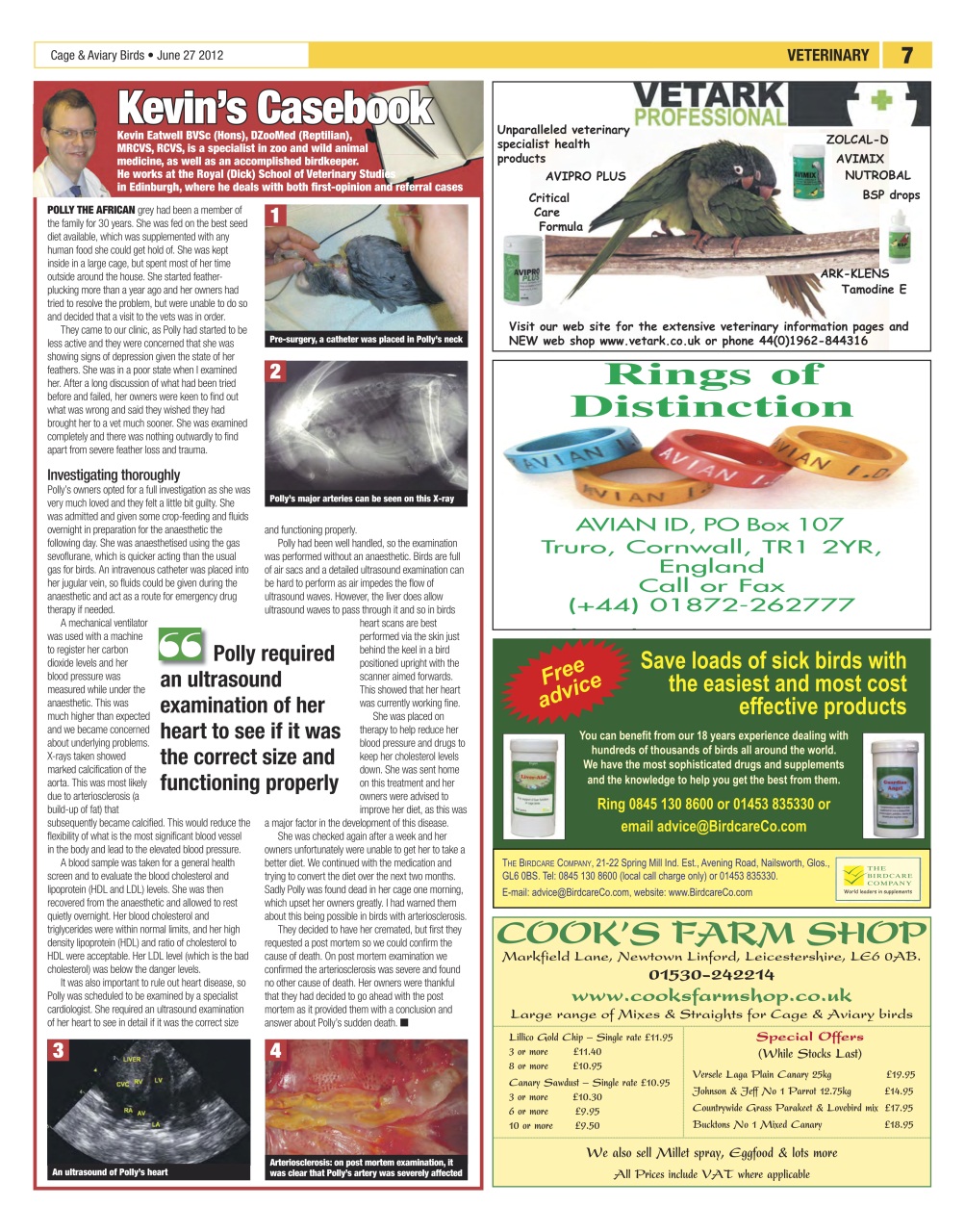 Cage & Aviary Birds Preview Pages