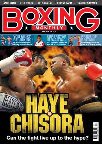 Boxing Monthly issue Boxing Monthly July 2012