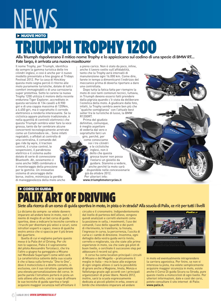 Superbike Italia Preview Pages