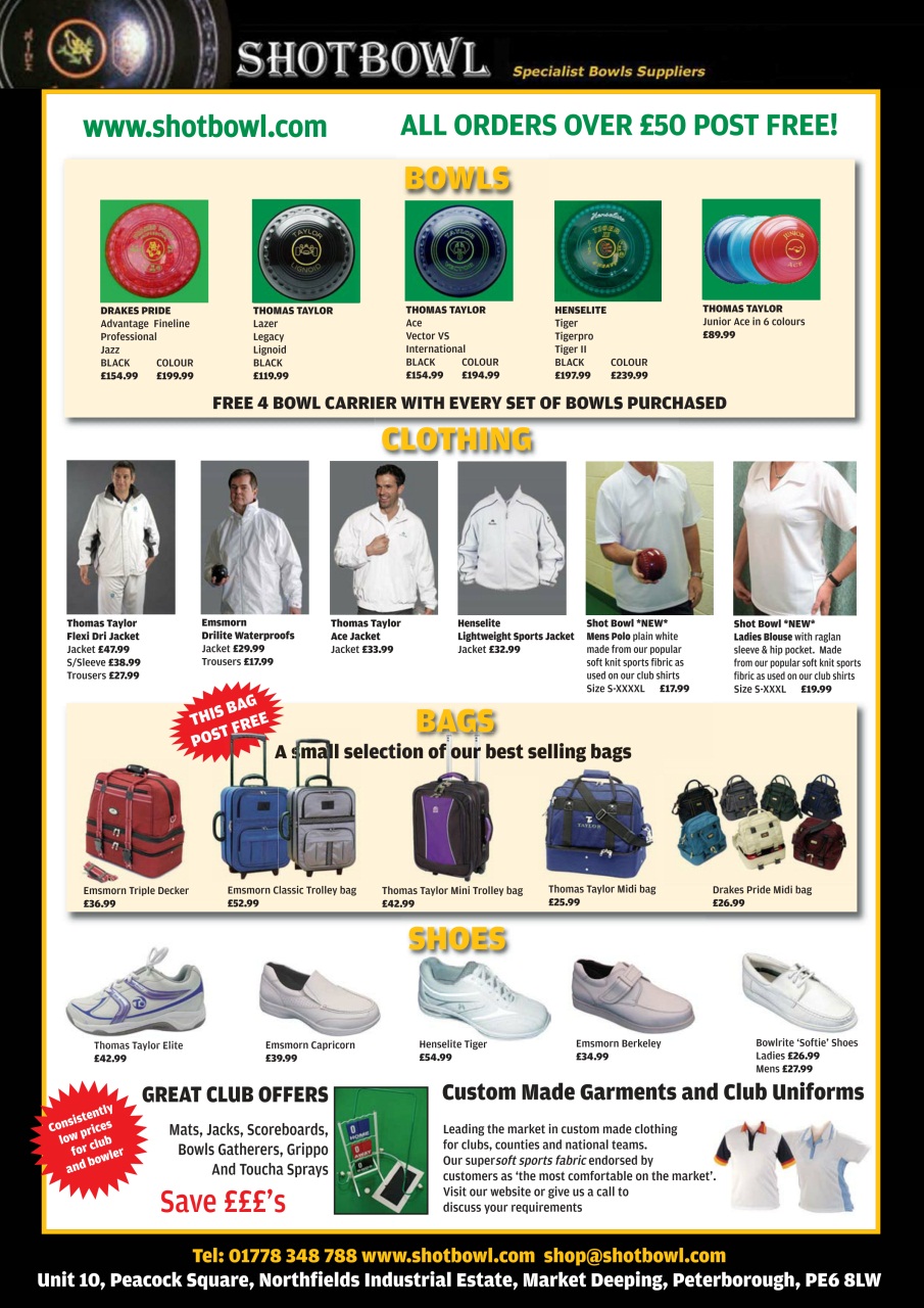 Bowls International Preview Pages