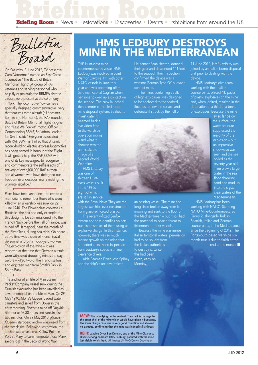 Britain at War Magazine Preview Pages