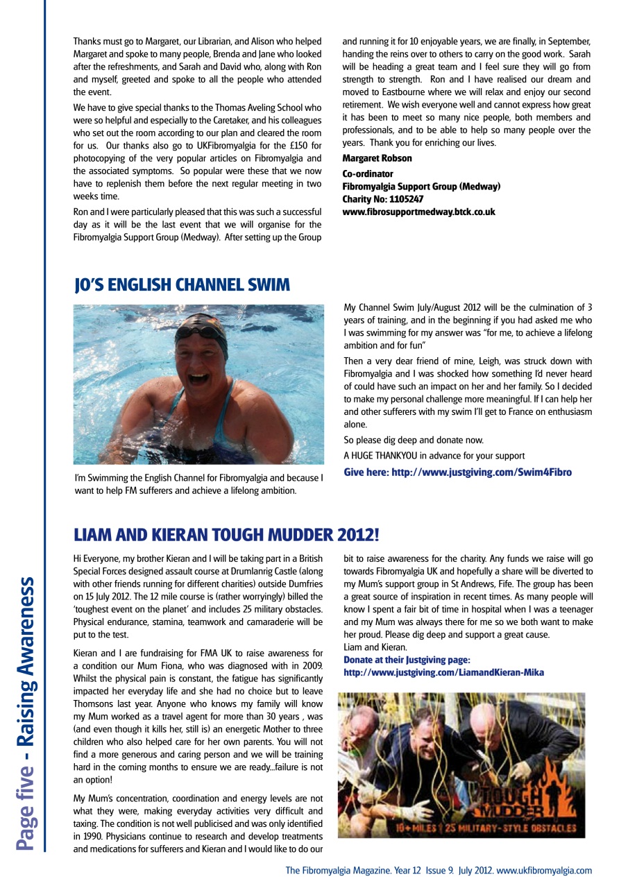 Fibromyalgia Magazine Preview Pages