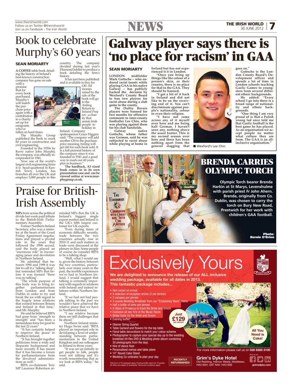 Irish World Preview Pages