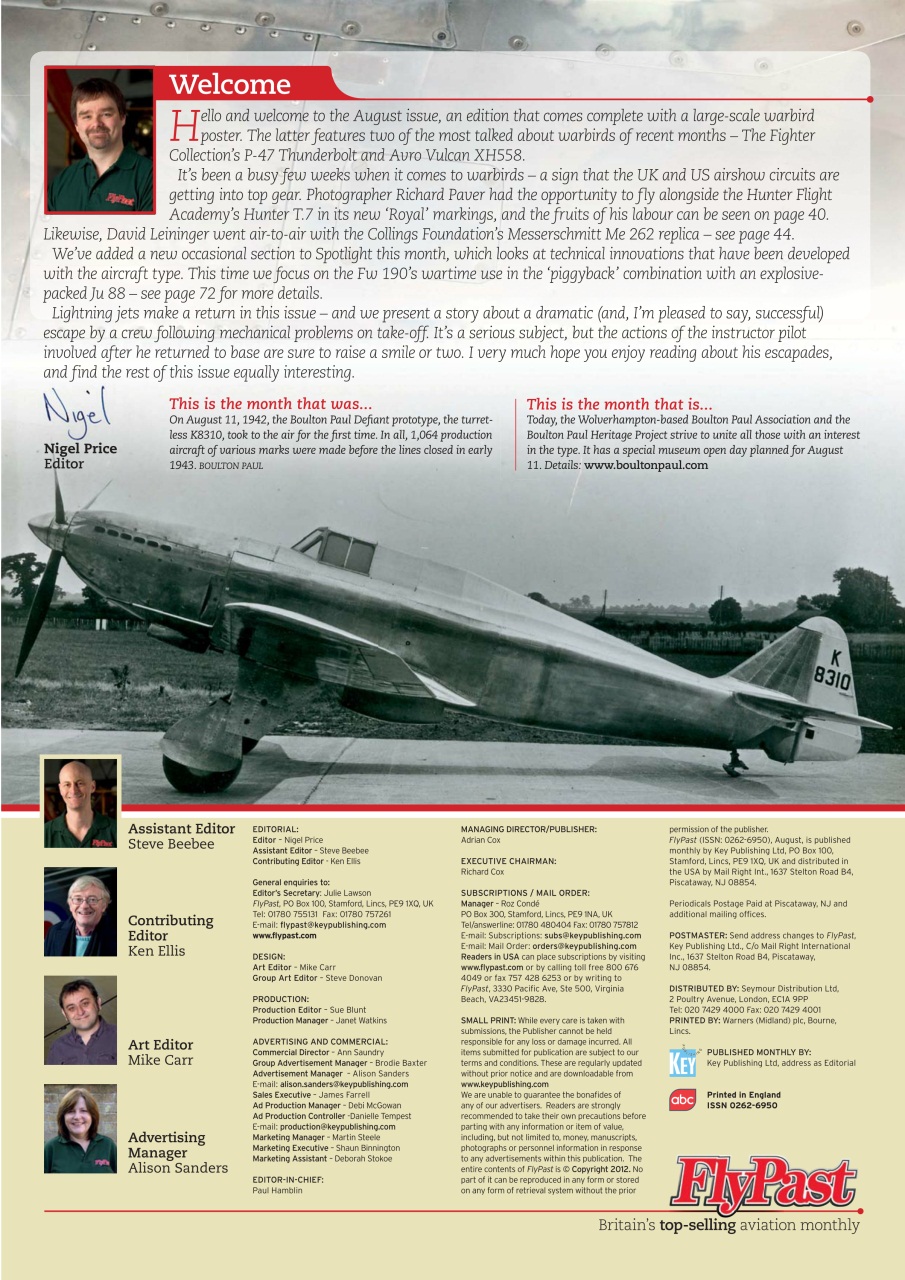 FlyPast Preview Pages