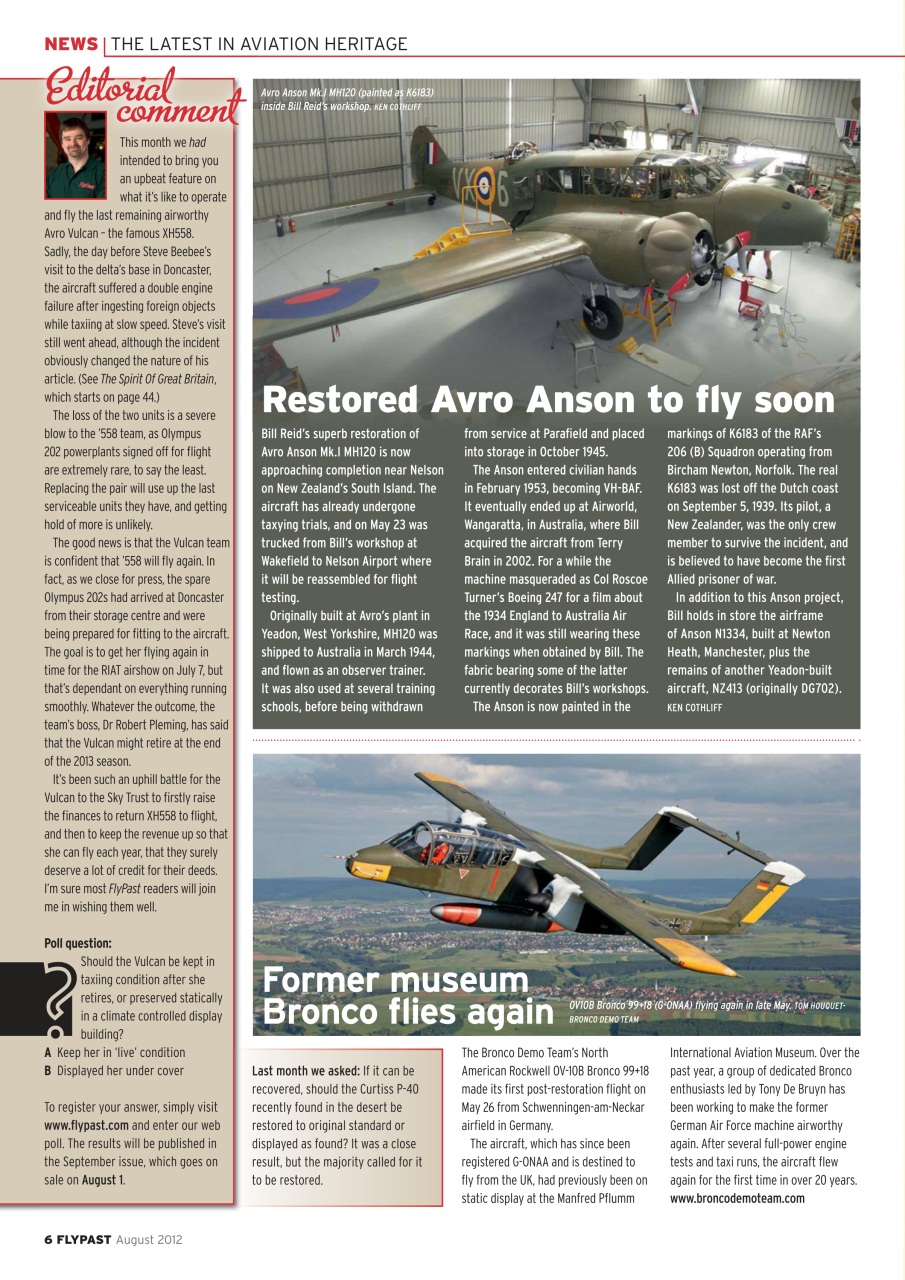 FlyPast Preview Pages