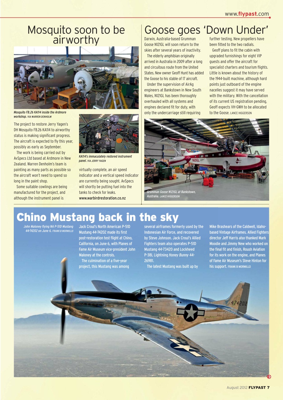 FlyPast Preview Pages