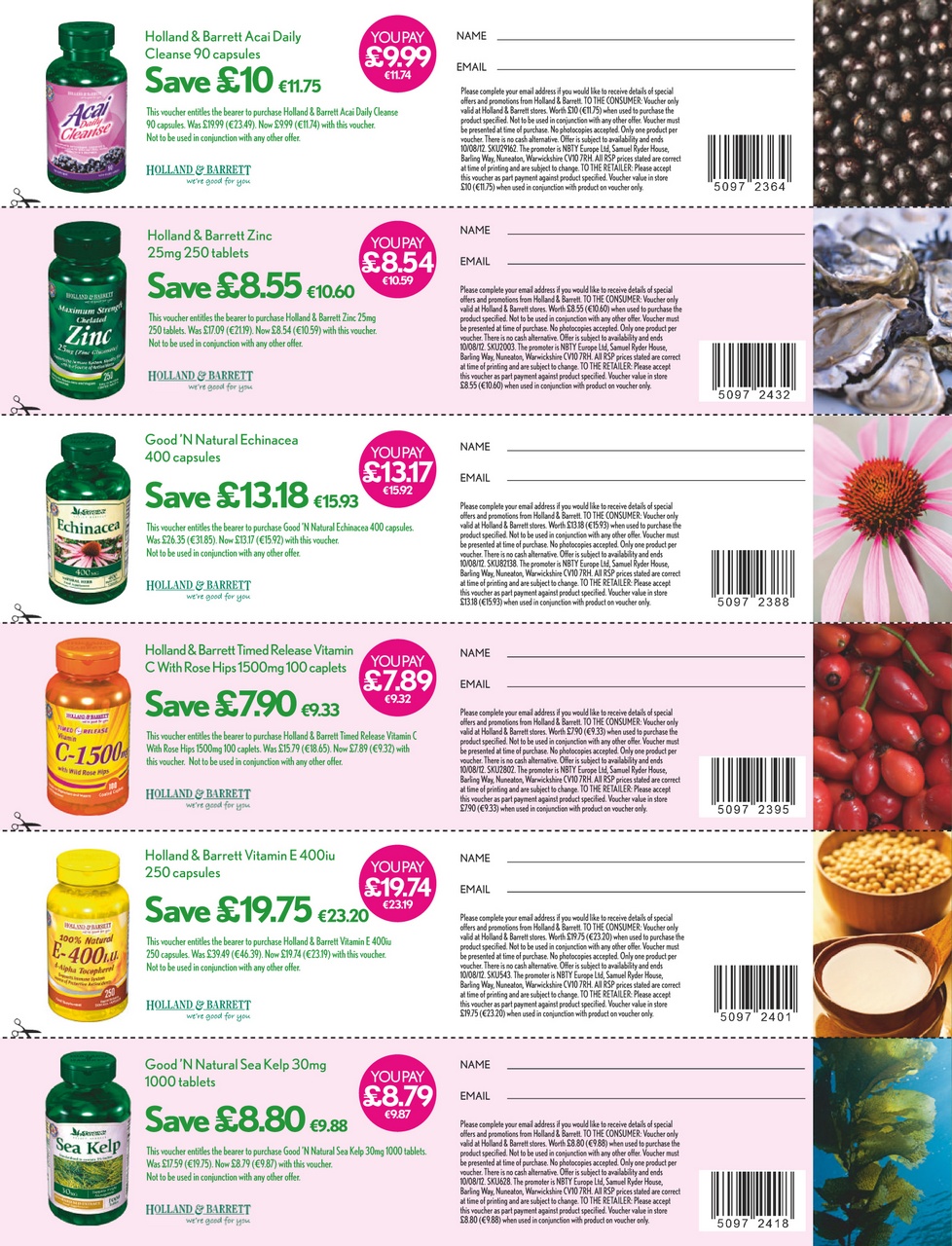 Healthy Magazine Preview Pages