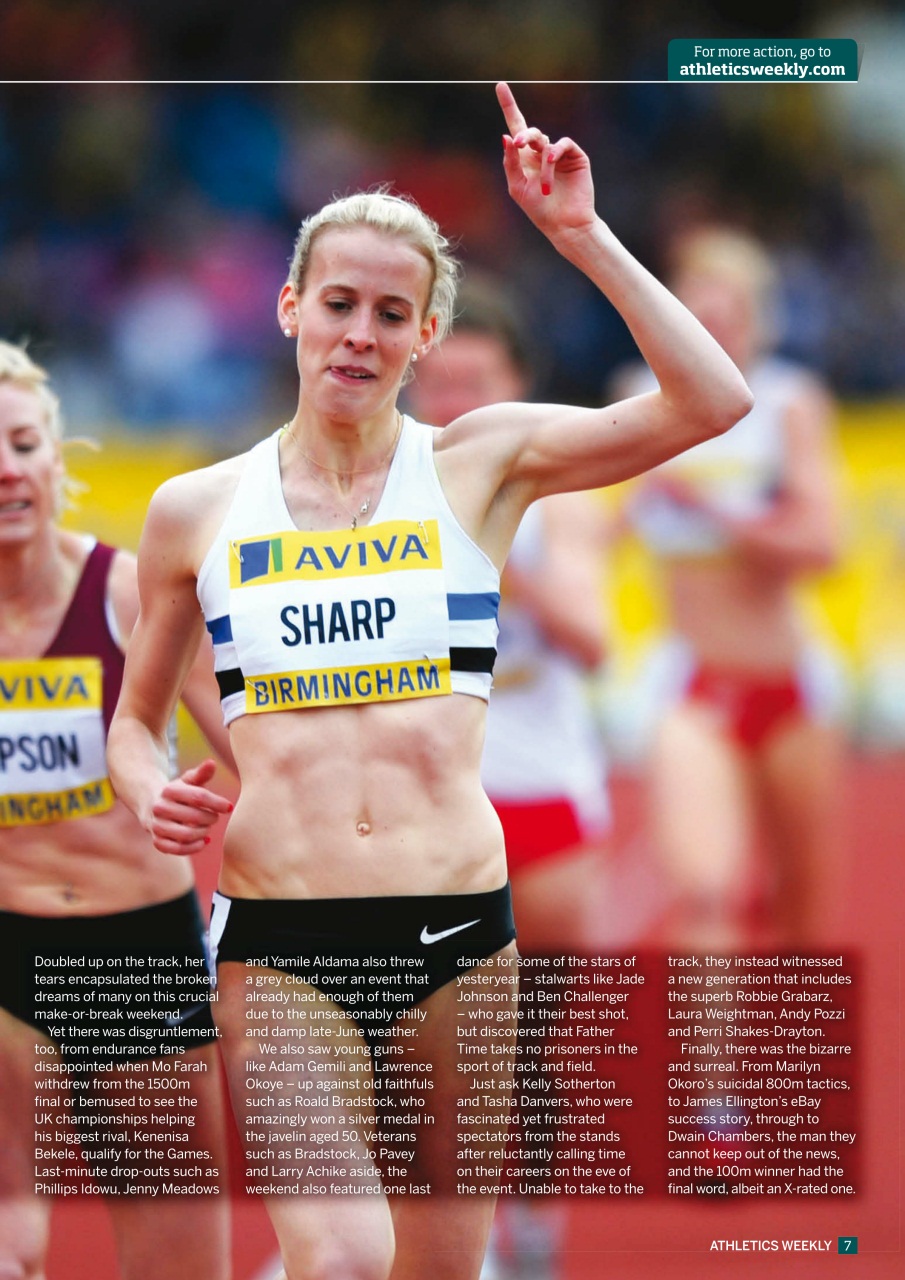 AW – Athletics Weekly Magazine Preview Pages