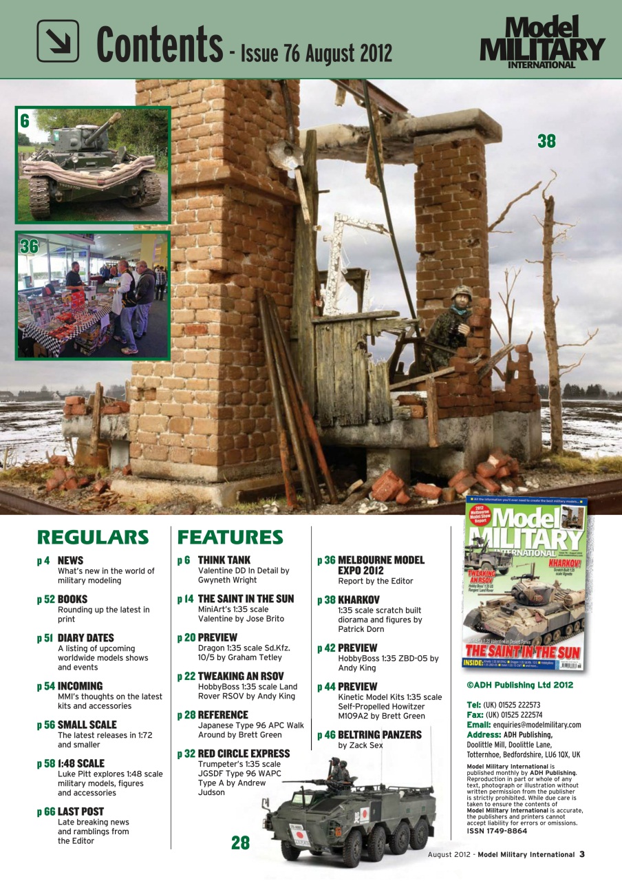 Model Military International Preview Pages